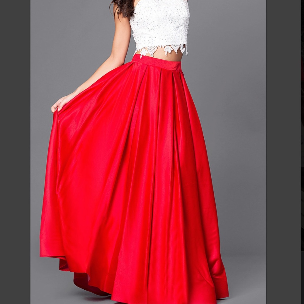 Dave & Johnny two piece prom dress Brand NEW - Picture 4 of 6